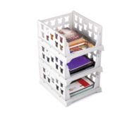 Foldable Drawer Organizer Fabric - Collapsible Storage Box with Frame Handle for Bedroom Closet Kitchen, Multi Compartment Space Saver, Durable Home Office Utility Drawer UAE B2B Pack 